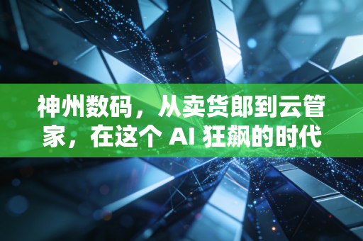 神州数码，从卖货郎到云管家，在这个 AI 狂飙的时代它还能带给我们什么惊喜？