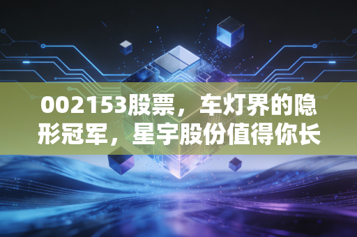 002153股票，车灯界的隐形冠军，星宇股份值得你长期拥有吗？
