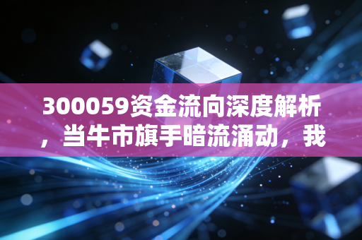 300059资金流向深度解析，当牛市旗手暗流涌动，我们该贪婪还是恐惧？