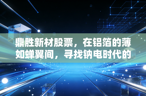 鼎胜新材股票，在铝箔的薄如蝉翼间，寻找钠电时代的厚积薄发