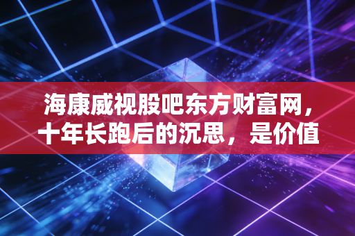 海康威视股吧东方财富网，十年长跑后的沉思，是价值洼地还是价值陷阱？