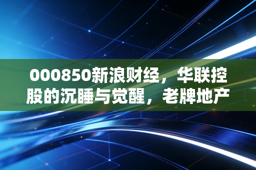 000850新浪财经，华联控股的沉睡与觉醒，老牌地产股还能打吗？