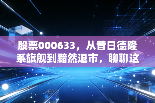 股票000633,从昔日德隆系旗舰到黯然退市,聊聊这只股票背后的投机陷阱与人性博弈