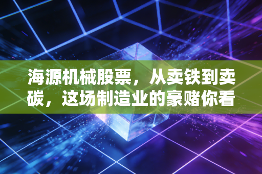海源机械股票，从卖铁到卖碳，这场制造业的豪赌你看懂了吗？