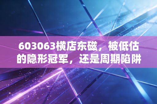 603063横店东磁,被低估的隐形冠军,还是周期陷阱中的困兽?
