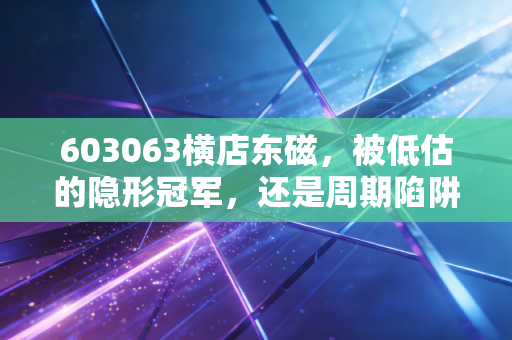 603063横店东磁,被低估的隐形冠军,还是周期陷阱中的困兽?