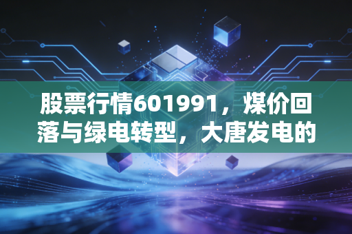 股票行情601991，煤价回落与绿电转型，大唐发电的翻身仗值得期待吗？