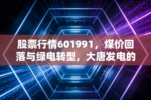 股票行情601991，煤价回落与绿电转型，大唐发电的翻身仗值得期待吗？