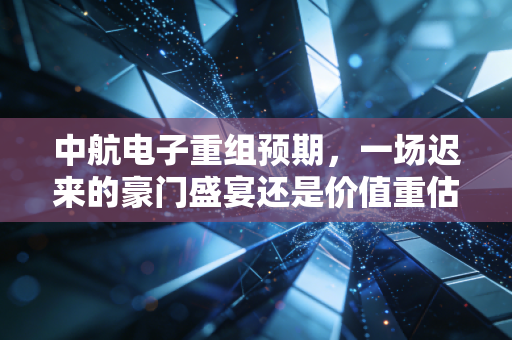 中航电子重组预期,一场迟来的豪门盛宴还是价值重估的起点?