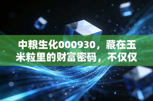 中粮生化000930，藏在玉米粒里的财富密码，不仅仅是吃那么简单