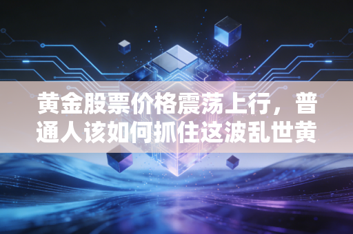 黄金股票价格震荡上行，普通人该如何抓住这波乱世黄金的机遇？