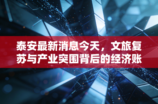 泰安最新消息今天,文旅复苏与产业突围背后的经济账,我们该如何读懂这座城市的脉动?
