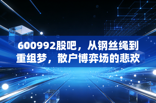 600992股吧，从钢丝绳到重组梦，散户博弈场的悲欢离合