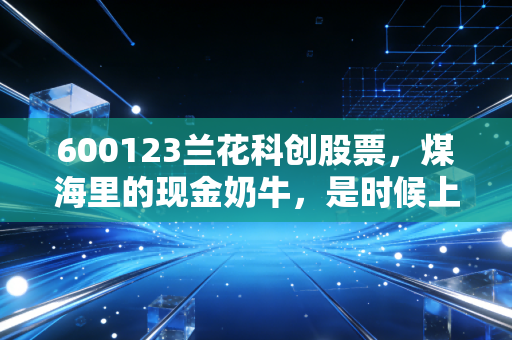 600123兰花科创股票，煤海里的现金奶牛，是时候上车了吗？