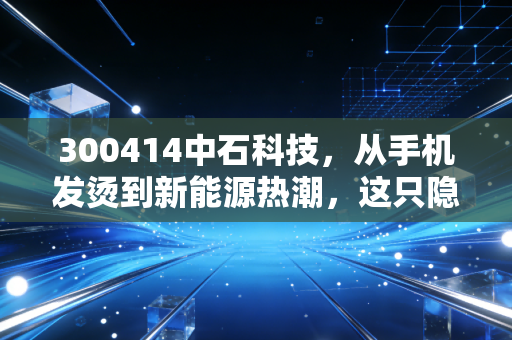 300414中石科技,从手机发烫到新能源热潮,这只隐形冠军还能打吗?