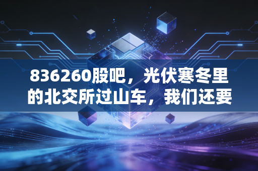 836260股吧，光伏寒冬里的北交所过山车，我们还要坚持多久？
