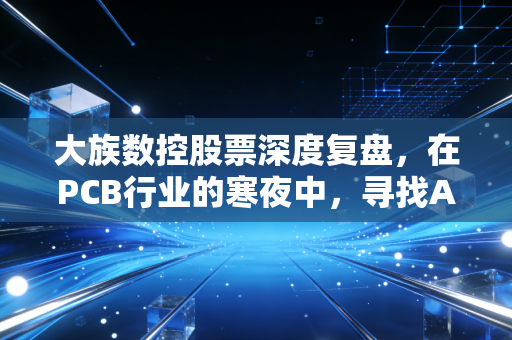 大族数控股票深度复盘，在PCB行业的寒夜中，寻找AI时代的卖铲人