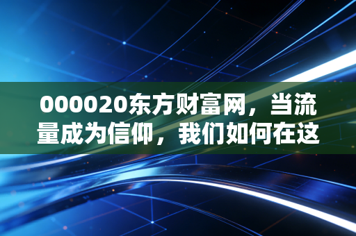 000020东方财富网，当流量成为信仰，我们如何在这个散户大本营寻找财富的真谛？