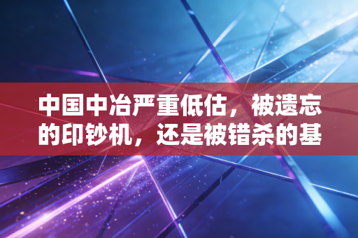 中国中冶严重低估，被遗忘的印钞机，还是被错杀的基建巨兽？