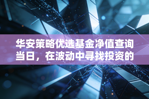 华安策略优选基金净值查询当日,在波动中寻找投资的定力