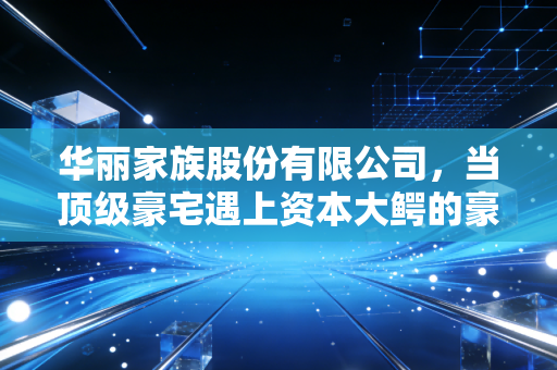 华丽家族股份有限公司,当顶级豪宅遇上资本大鳄的豪门恩怨,这出戏该怎么看?