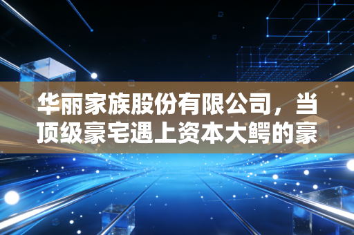 华丽家族股份有限公司，当顶级豪宅遇上资本大鳄的豪门恩怨，这出戏该怎么看？