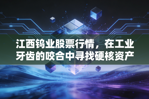 江西钨业股票行情,在工业牙齿的咬合中寻找硬核资产的价值洼地