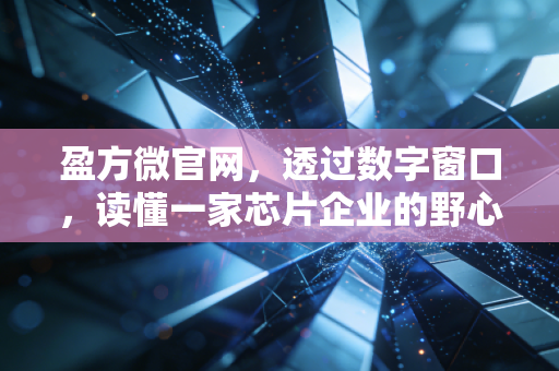 盈方微官网，透过数字窗口，读懂一家芯片企业的野心与困局