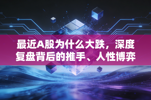 最近A股为什么大跌,深度复盘背后的推手、人性博弈与普通人的生存之道