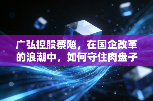广弘控股蔡飚,在国企改革的浪潮中,如何守住肉盘子的冷与热