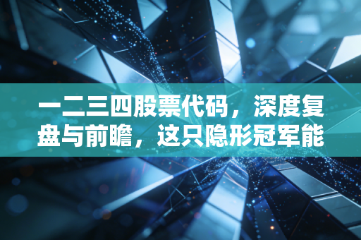 一二三四股票代码，深度复盘与前瞻，这只隐形冠军能否穿越牛熊？