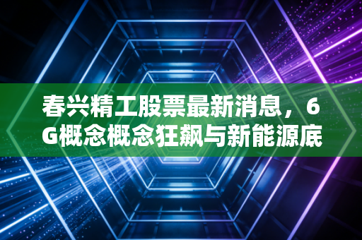春兴精工股票最新消息,6G概念概念狂飙与新能源底色,这只硬科技还能追吗?