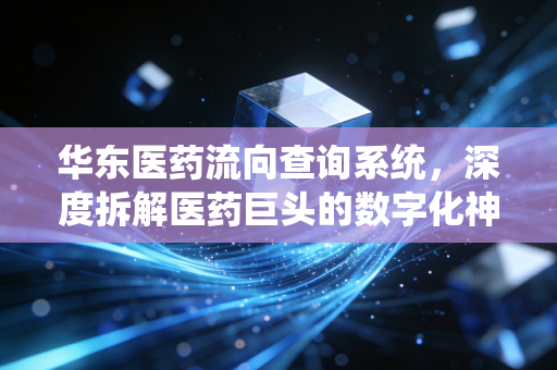 华东医药流向查询系统,深度拆解医药巨头的数字化神经中枢,一场关于效率与合规的博弈