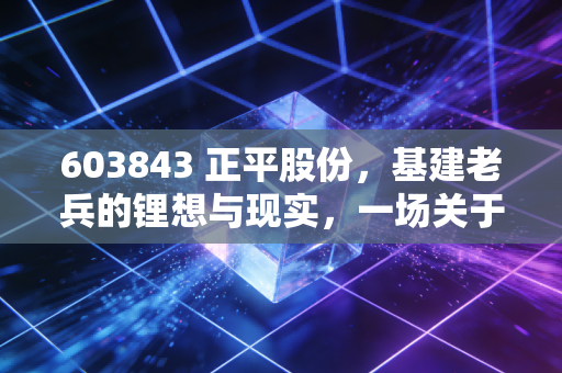 603843 正平股份,基建老兵的锂想与现实,一场关于生存与突围的博弈