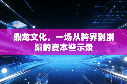 鼎龙文化,一场从跨界到崩塌的资本警示录