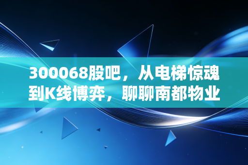 300068股吧,从电梯惊魂到K线博弈,聊聊南都物业与散户的投资焦虑