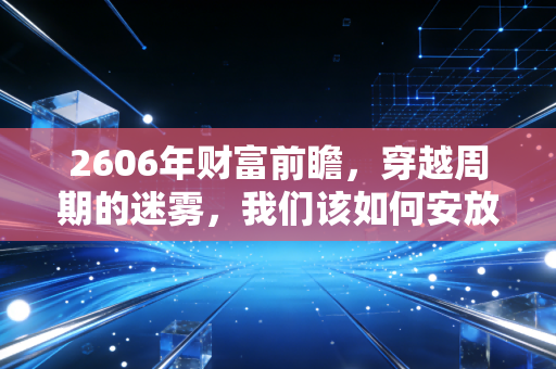 2606年财富前瞻，穿越周期的迷雾，我们该如何安放焦虑与希望？