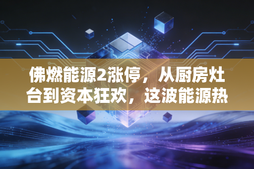 佛燃能源2涨停,从厨房灶台到资本狂欢,这波能源热究竟是风口还是陷阱?
