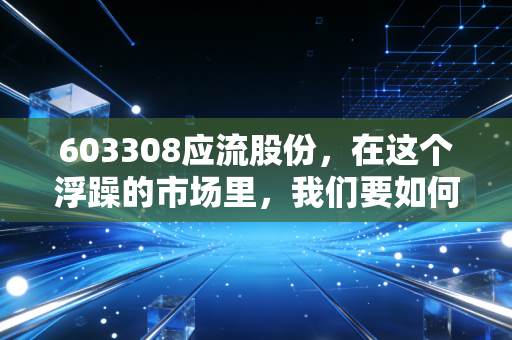 603308应流股份,在这个浮躁的市场里,我们要如何看懂一家硬核公司的坚守?