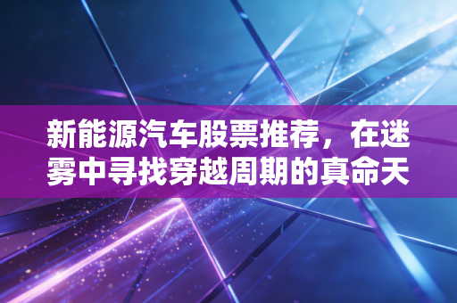 新能源汽车股票推荐，在迷雾中寻找穿越周期的真命天子