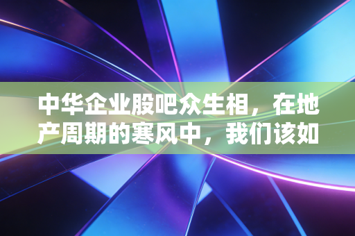 中华企业股吧众生相,在地产周期的寒风中,我们该如何寻找那一抹暖阳?