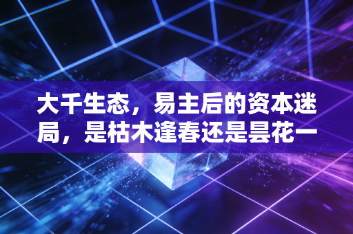 大千生态,易主后的资本迷局,是枯木逢春还是昙花一现?