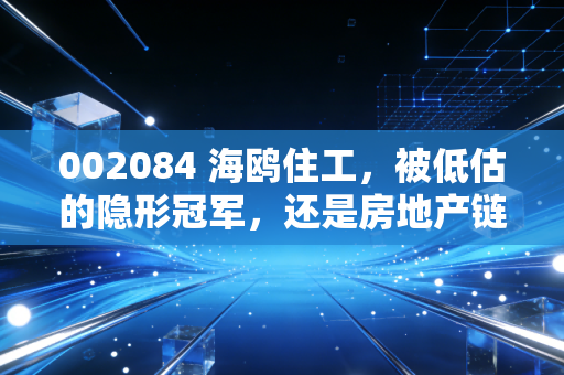 002084 海鸥住工,被低估的隐形冠军,还是房地产链上的困兽?