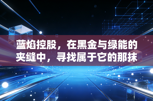 蓝焰控股,在黑金与绿能的夹缝中,寻找属于它的那抹蓝光