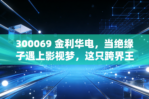 300069 金利华电,当绝缘子遇上影视梦,这只跨界王还能走多远?