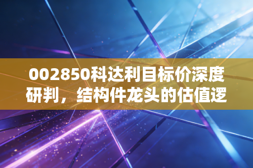 002850科达利目标价深度研判,结构件龙头的估值逻辑与未来空间