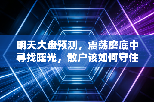 明天大盘预测，震荡磨底中寻找曙光，散户该如何守住自己的钱袋子？
