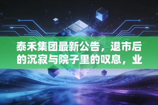 泰禾集团最新公告,退市后的沉寂与院子里的叹息,业主们还要等多久?