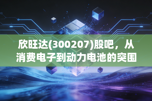 欣旺达(300207)股吧,从消费电子到动力电池的突围战,我们还要熬多久?