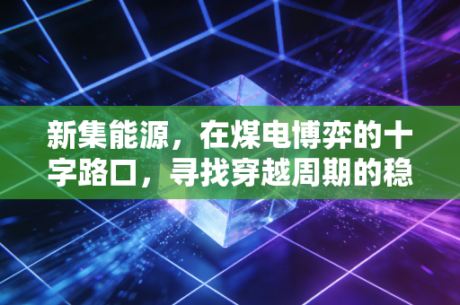 新集能源,在煤电博弈的十字路口,寻找穿越周期的稳健力量